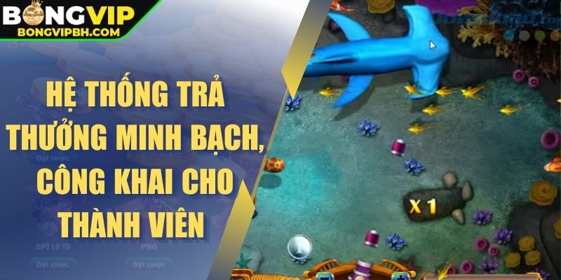 Hệ thống trả thưởng minh bạch, công khai cho thành viên